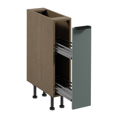 Apothekerschrank D20C - Sorento Grün -  Grün/Eiche