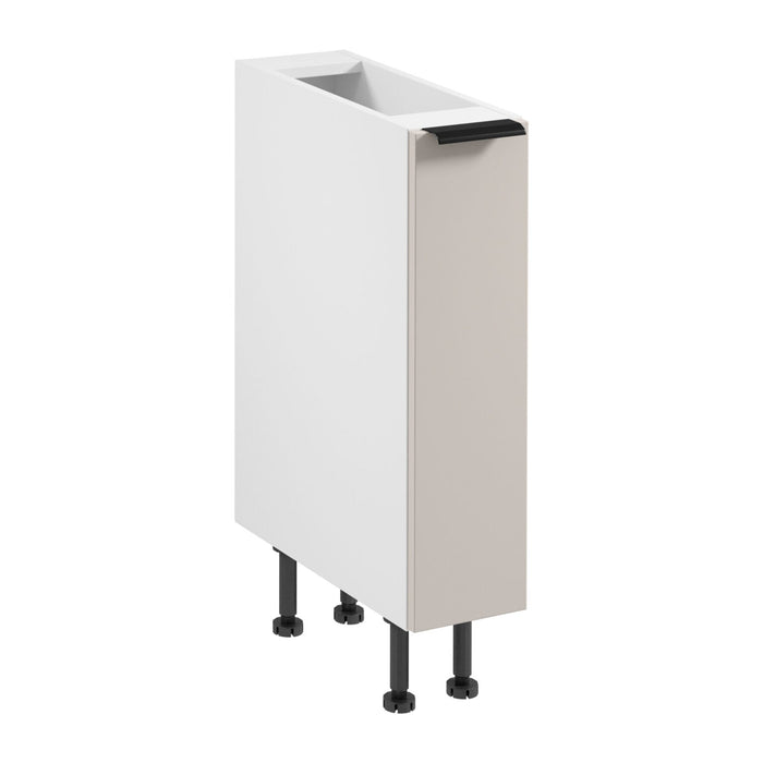 Apothekerschrank D20C - Sorento Weiß Beige - Schmale Eleganz für Ihre Küche.