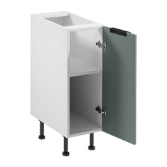 Unterschrank  D30 P/L - Sorento Weiß Grün - Alles griffbereit in schmalem Design.