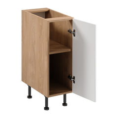 Apothekerschrank  D30 P/L - Sorento - Weiß / Sonoma Eiche