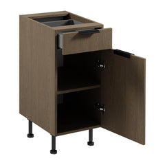 Unterschrank D40S1 P/L - Sorento Dunkle Eiche - Funktion und Ästhetik vereint.