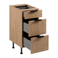 Unterschrank  D40S3 P/L AX - Sorento - Sonoma Eiche