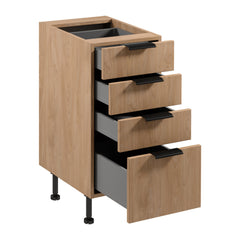 Unterschrank  D40S4 AX - Sorento - Sonoma Eiche