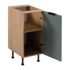 Unterschrank D40 P/L - Sorento Grün Sonoma Eiche - Grün/Sonoma Eiche