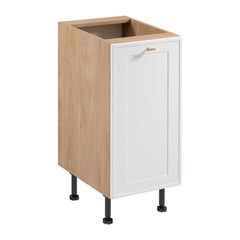 Unterschrank D40 P/L - Sorento - Weiß / Sonoma Eiche
