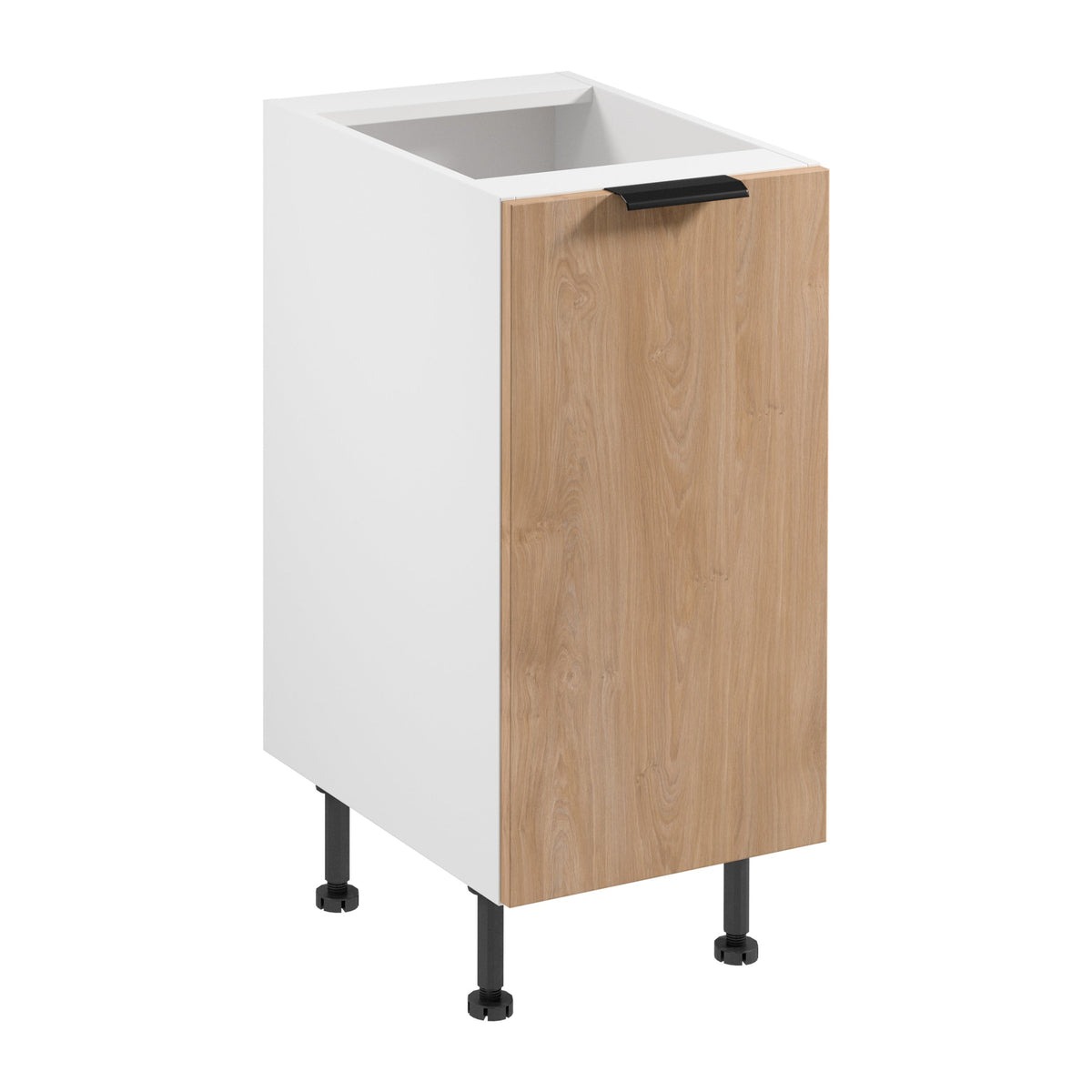 Unterschrank D40 P/L - Sorento - Sonoma Eiche / Weiß