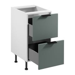Unterschrank D45S2 AX - Sorento Weiß Grün - Funktionalität trifft modernes Design.