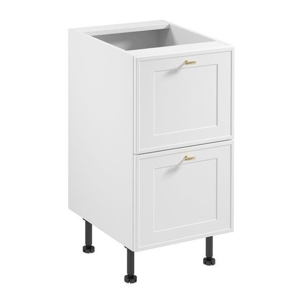 Unterschrank D45S2 AX - Sorento Weiß - Praktischer Unterschrank für Ihre täglichen Bedürfnisse.