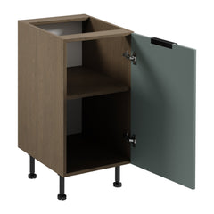 Unterschrank D45 P/L - Sorento Grün - Grün / Eiche