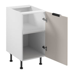 Unterschrank D45 P/L - Sorento Weiß Beige - Stilvolle Stauraumlösungen für Ihre Küche.