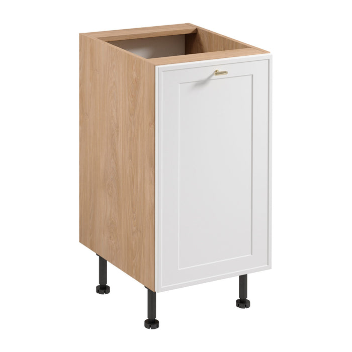 Unterschrank D45 P/L - Sorento - Weiß / Sonoma Eiche