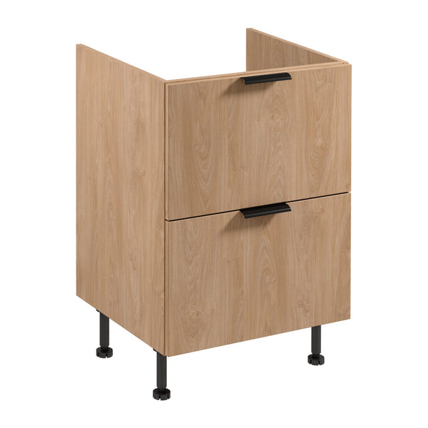 Unterschrank D60IN AX - Sorento - Bietet viel Stauraum für Küchenutensilien.