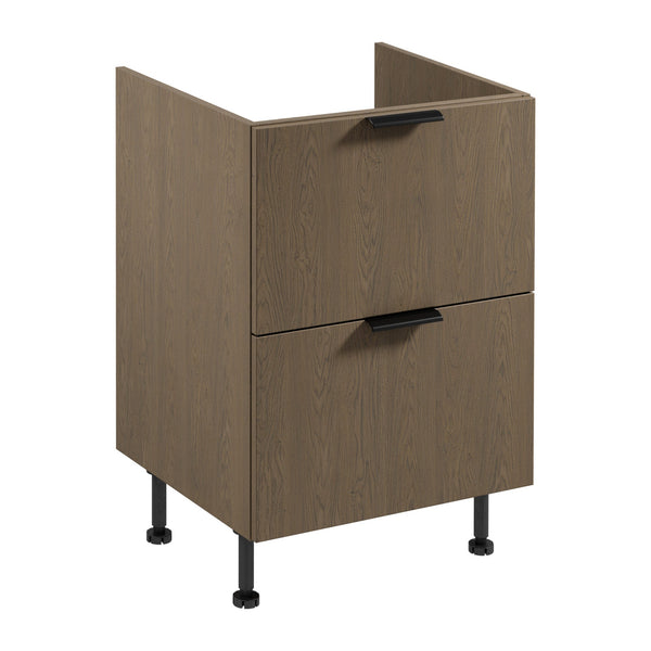 Unterschrank D60IN AX - Sorento Dunkle Eiche - Maximale Effizienz in kleinem Format.