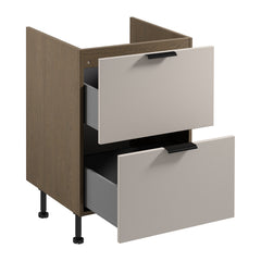 Unterschrank D60IN AX - Sorento Beige - Beige/Eiche
