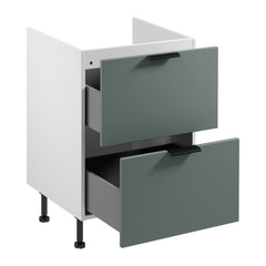 Unterschrank D60IN AX - Sorento Weiß Grün - Perfekte Organisation für Ihre Utensilien.