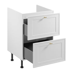 Unterschrank D60IN AX - Sorento Weiß - Schlichtes Design, das nie aus der Mode kommt.