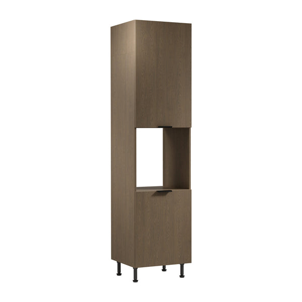 Herdumbauschrank D60PWN L/L - Sorento Dunkle Eiche - Ein Herdumbauschrank für jede Küche.