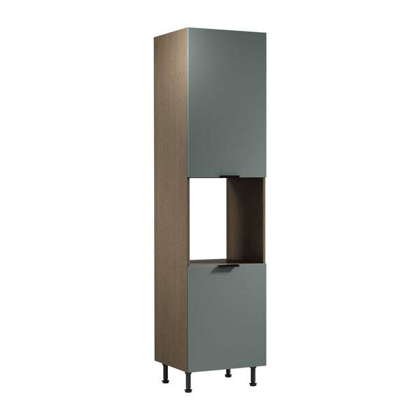 Herdumbauschrank D60PWN L/L - Sorento Grün - Stilvoller Schutz und Stauraum.