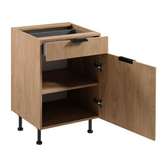 Unterschrank D60S1 P/L AX - Sorento - Moderne Ästhetik für eine stilvolle Küche.