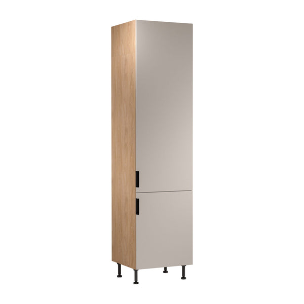 Hochschrank D60T P/L AX - Sorento Beige Sonoma Eiche - langlebig und pflegeleicht
