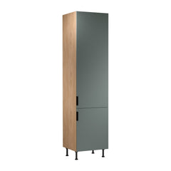 Hochschrank D60T P/L AX - Sorento Grün Sonoma Eiche - Grün/Sonoma Eiche