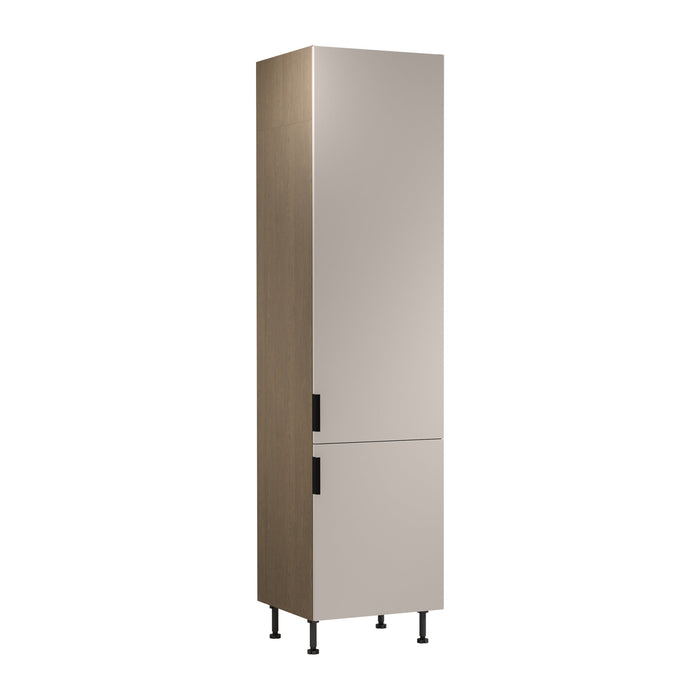 Hochschrank D60T P/L AX - Sorento Beige - Beige/Eiche
