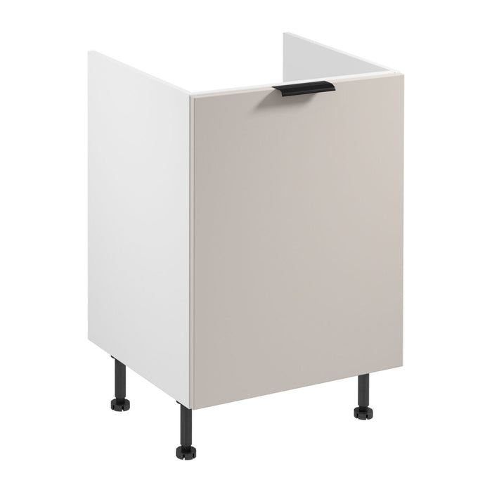 Unterschrank mit Sortiereinsatz D60ZS AX - Sorento Weiß Beige - Nutzung des unteren Raums.