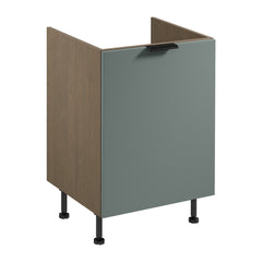 Spülenunterschrank D60Z P/L - Sorento Grün - Grün/Eiche