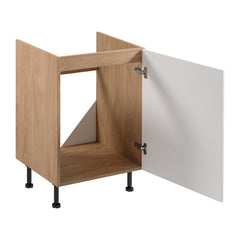 Spülenunterschrank D60Z P/L -Sorento - Weiß / Sonoma Eiche