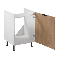 Spülenunterschrank D60Z P/L - Sorento - Sonoma Eiche/Weiß