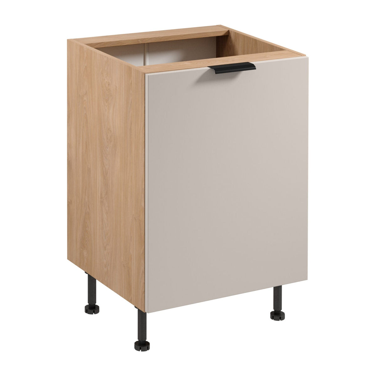 Unterschrank D60 P/L - Sorento Beige Sonoma Eiche -  Beige/Sonoma Eiche