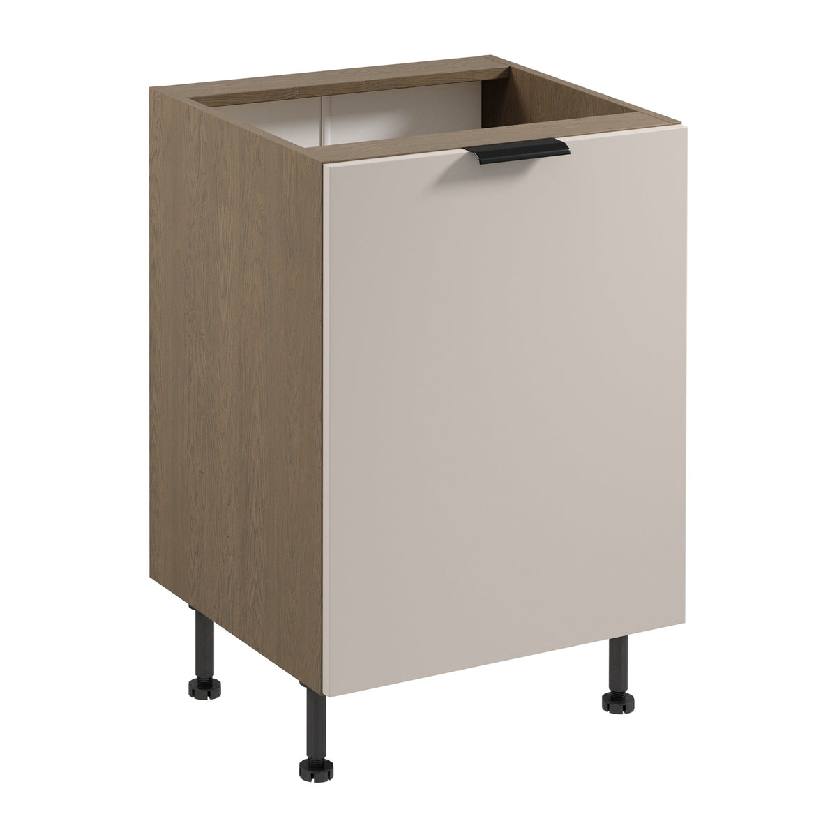 Unterschrank D60 P/L - Sorento Beige - Beige/Eiche