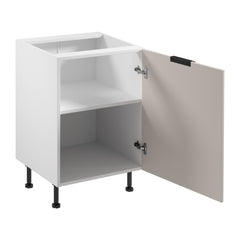 Unterschrank D60 P/L - Sorento Weiß Beige - Platzsparend und praktisch zugleich.
