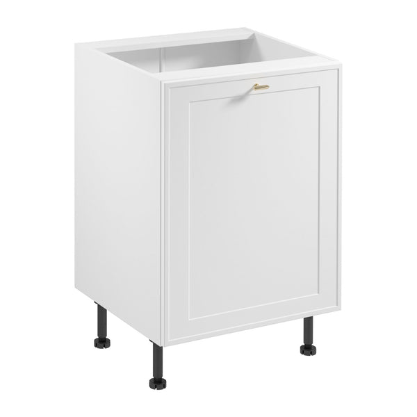 Unterschrank mit Sortiereinsatz D60ZS AX - Sorento Weiß - Langlebig und robust.