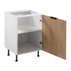 Unterschrank D60 P/L - Sorento -  Sonoma Eiche / Weiß
