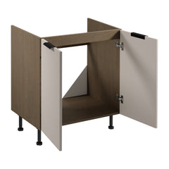 Spülenunterschrank D80Z - Sorento Beige - Beige/Eiche