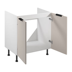 Spülenunterschrank D80Z - Sorento Weiß Beige - Maximale Nutzung des unteren Raums.