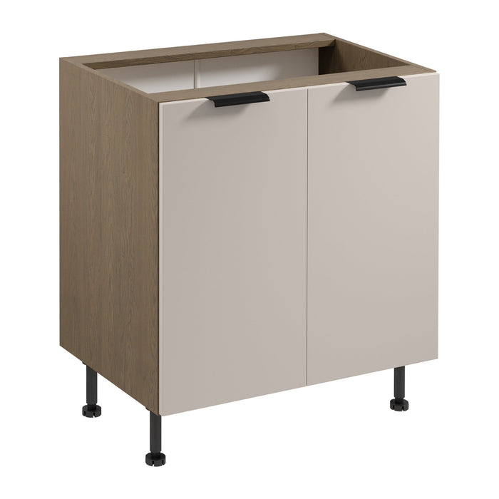 Unterschrank D80 - Sorento Beige - Beige/Eiche