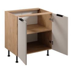 Unterschrank D80 - Sorento Beige Sonoma Eiche -  Beige/Sonoma Eiche