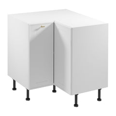 Eckunterschrank D90N - Sorento Weiß - Optimaler Stauraum für jede Ecke.