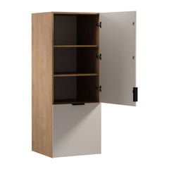 Hochschrank N60N - Sorento Beige Sonoma Eiche -  Beige/Sonoma Eiche