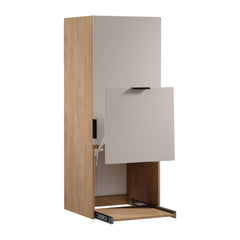 Hochschrank N60N - Sorento Beige Sonoma Eiche -  Beige/Sonoma Eiche