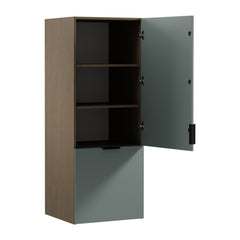 Hängeschrank N60N - Sorento Grün - Grün/Eiche