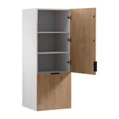 Hochschrank N60N - Sorento - Sonoma Eiche / Weiß
