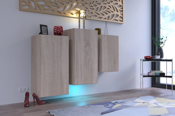 Moderne Kommode mit integrierter Beleuchtung in Premium-Qualität. - Milaros Markt