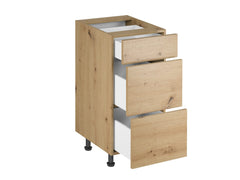 Unterschrank D40S3 - Langen - Artisan Eiche