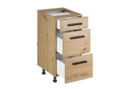 Unterschrank D40S3 - Langen - Artisan Eiche