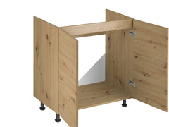 Spülschrank D80Z- Langen - Grau / Matt