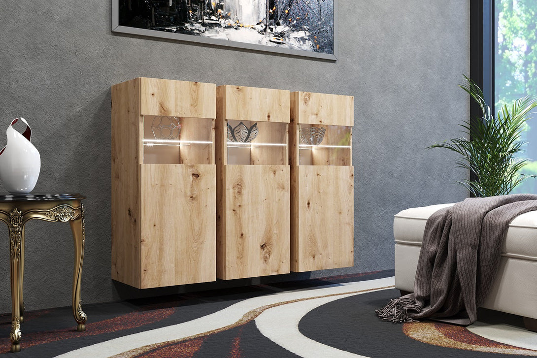 Kommode - 2024 / Elegante Kommoden mit erstklassigen Materialien ( Komplett Set 3 St. K19 Otivar ) - Milaros Markt