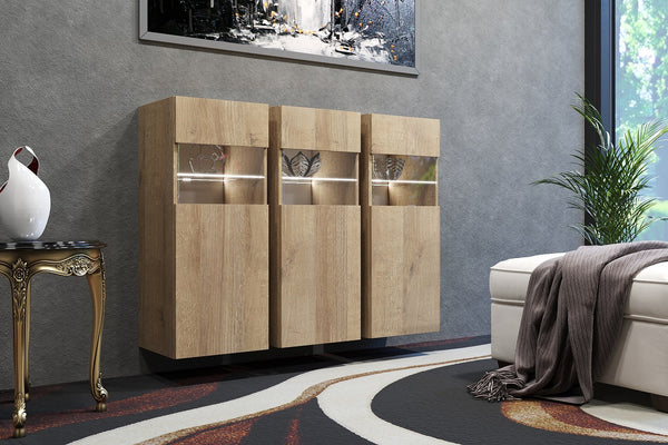 Kommode - 2024 / Elegante Kommoden mit erstklassigen Materialien ( Komplett Set 3 St. K19 Otivar ) - Milaros Markt